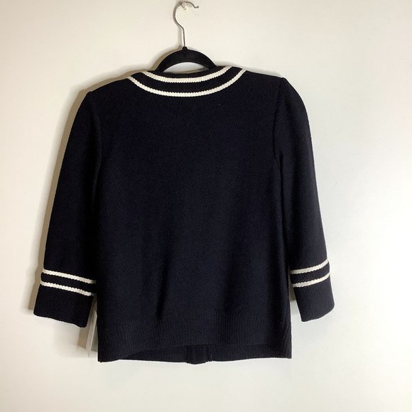 St. John Black Jacket Size 6 - Picture 3 of 5